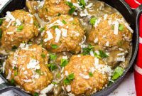 Savory Marsala Chicken Meatballs