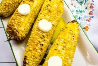 Golden Air-Fried Corn on the Cob