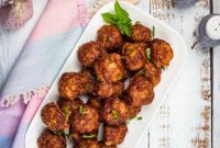 Slow-Smoked Meatballs
