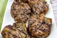 Aromatic Smoked Lamb Chops