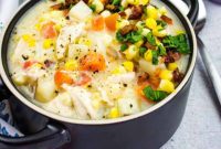 Hearty Chicken and Sweet Corn Chowder