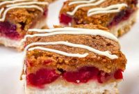 Tangy Cranberry Squares