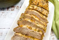 Tender German Pork Loin, Slow-Cooked to Perfection
