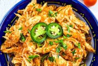 Easy Instant Pot Chicken Tinga