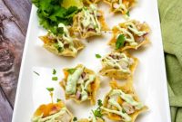 Crispy Chicken Tortilla Cups