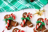Chocolate-Kissed Gingerbread Men
