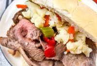 Easy Instant Pot Italian Beef Sandwiches