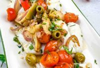 Vibrant Mediterranean Cod Skillet