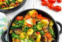 Blackstone Sizzling Tortellini with Savory Meatballs