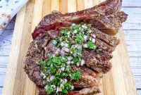 Wood Kissed Tomahawk Steak