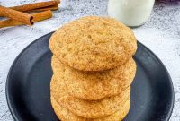 Autumn Spice Pumpkin Snickerdoodles