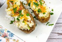 Smoked Twice Baked Potato Perfection
