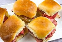 Smoky Dipping Beef Sliders