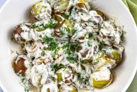 Loaded Sour Cream Bacon Potatoes