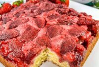 Caramelized Strawberry Inversion