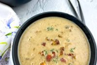 Sweet Caramelized Onion and Umami Mushroom Soup