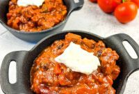 Slow-Smoked Brisket Chili