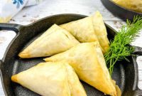 Mediterranean Crab Phyllo Pie