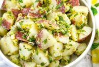 Springtime Potato Salad with Green Garlic and Fresh Herbs