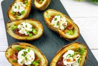 Crispy Loaded Potato Skins