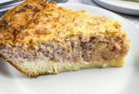 Savory Ham and Cheese Impossible Quiche