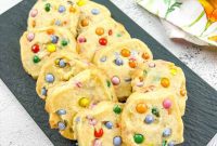 Spring Blossom Shortbread with Cheerful Candy Drops