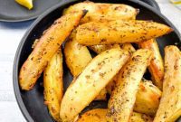 Golden Greek Lemon Roasted Potatoes