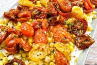 Fresh Garden Tomato Bruschetta Platter