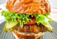 Smoky Bacon Burger Perfection on Ninja Woodfire