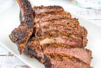 Ninja Woodfire Grilled Tomahawk Steak: Smoky Perfection