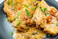 Effortless Slow Cooker Swiss Pork Chops