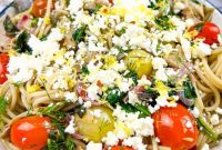 Mediterranean Spaghetti Delight