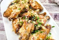 Irresistible Smoked Garlic Parmesan Wings
