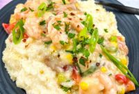Comforting Baked Shrimp and Grits Casserole