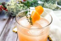 Vanilla Thyme Winter Paloma Mocktail