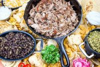The Perfect Slow Cooker Pork Carnitas Spread