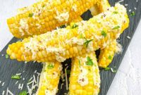Garlic Parmesan Corn Ribs