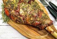 Signature Traeger Smoked Lamb Leg