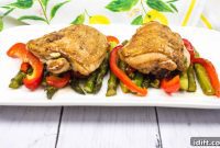 Roasted Garlic Chicken and Asparagus