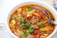 Unstuffed Cabbage Soup
