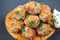 Cloud-Like Ricotta Meatballs with Rich Tomato Sauce