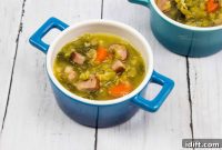 Rustic Ham, Sausage, and Split Pea Pot