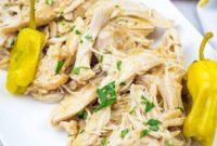 Homestyle Slow Cooker Mississippi Chicken