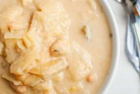 Rustic Cabbage and Bean Soup