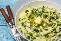 Creamy Kale Colcannon