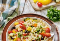 Zesty Summer Farfalle Salad
