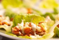 Fiery Buffalo Lettuce Cups