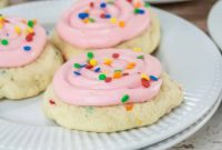 Festive Funfetti Bakery Cookies