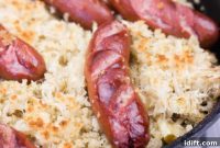 Chef Jenn’s One-Pan Knackwurst and Sauerkraut