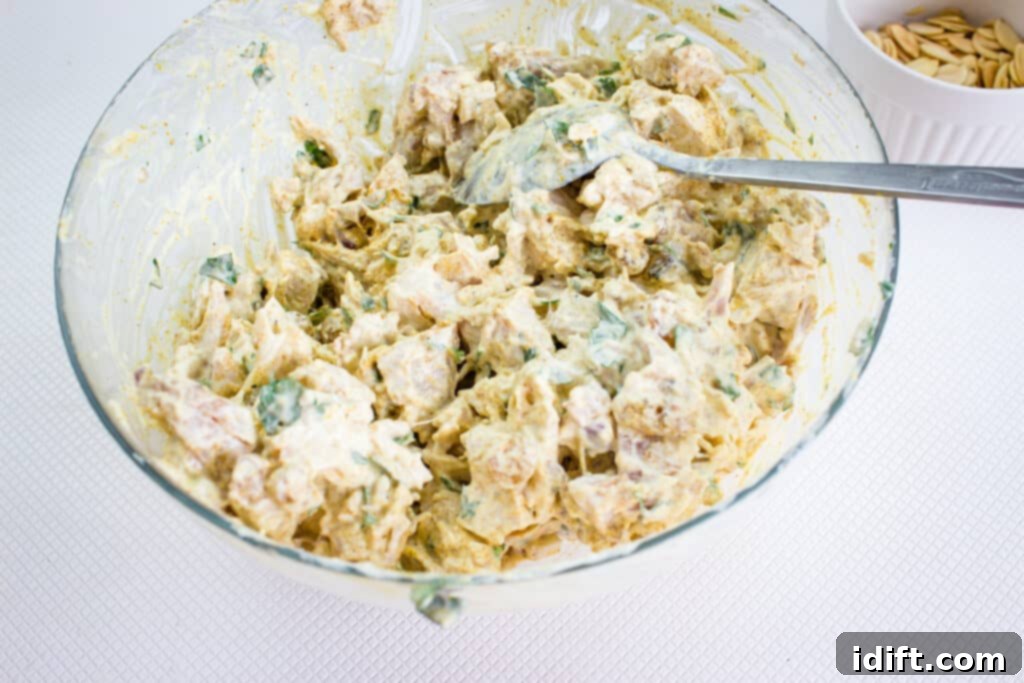 mix all ingredients in the bowl